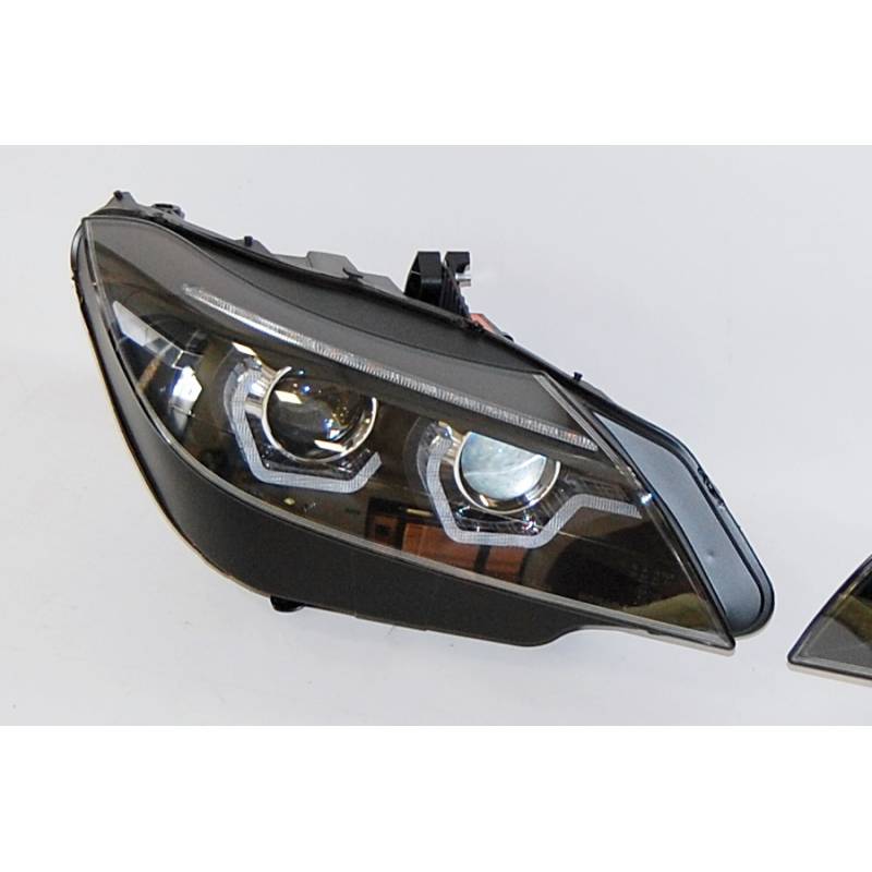 Jeu de Phare Avant BMW Z4 E89 09-13 Black Drl Xenon - MS accessoires Auto
