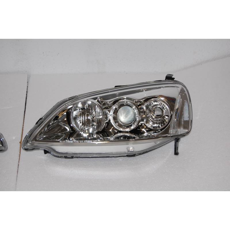 Jeu de Phare Avant Honda Civic 01 Coupé - MS accessoires Auto