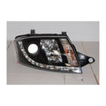 Jeu de Phare Avant Lumière De Jour Audi TT '98-05 8N Noir - MS accessoires Auto