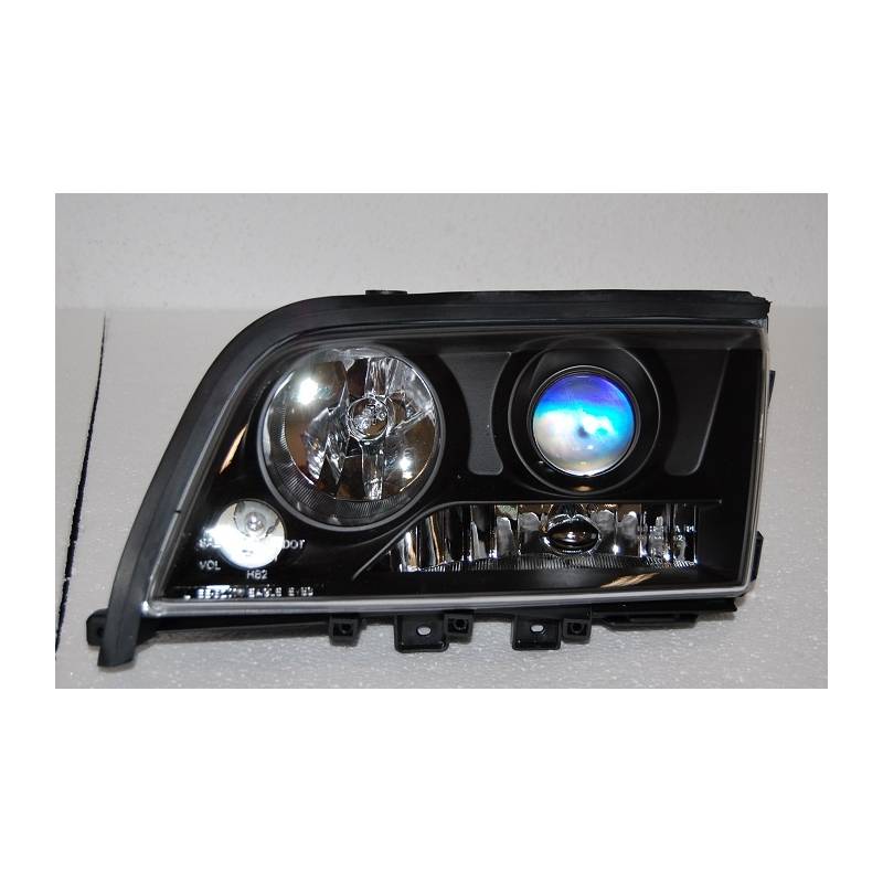 Jeu de Phare Avant Mercedes W202 Noir - MS accessoires Auto