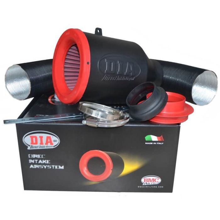 Kit admission DIA BMC universel - 70 mm de diamètre - pour moteur Jusqu'à 1600cc - MS accessoires Auto