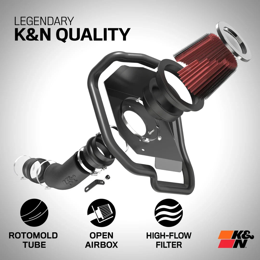 Kit admission directe K&N pour Porsche 911 Carrera 3.6L H6 Moteur à essence - Tous les modèles - MS accessoires Auto