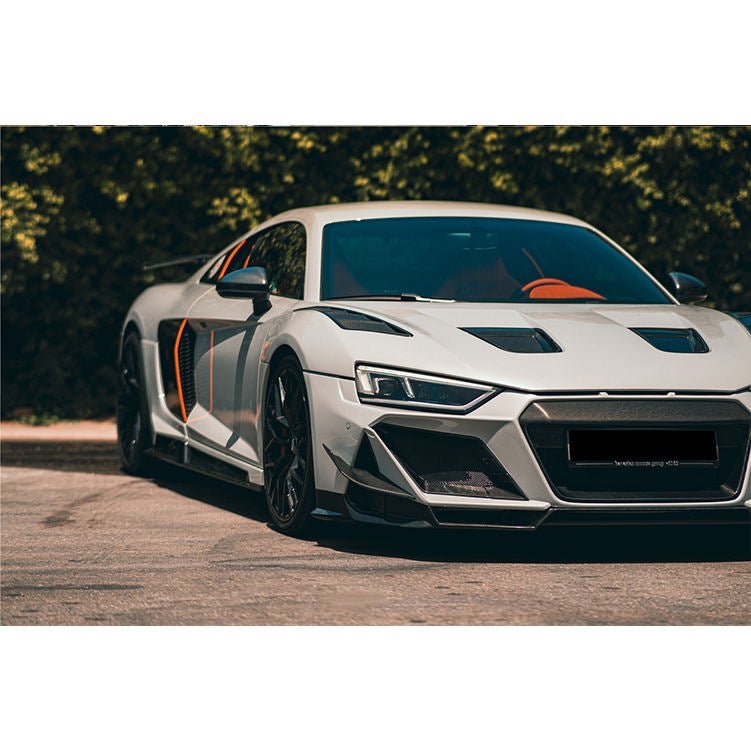Kit carrosserie en plastique renforcé / fibre de Carbone pour Audi R8 phase 2 et 3 2017-2024 - MS accessoires Auto