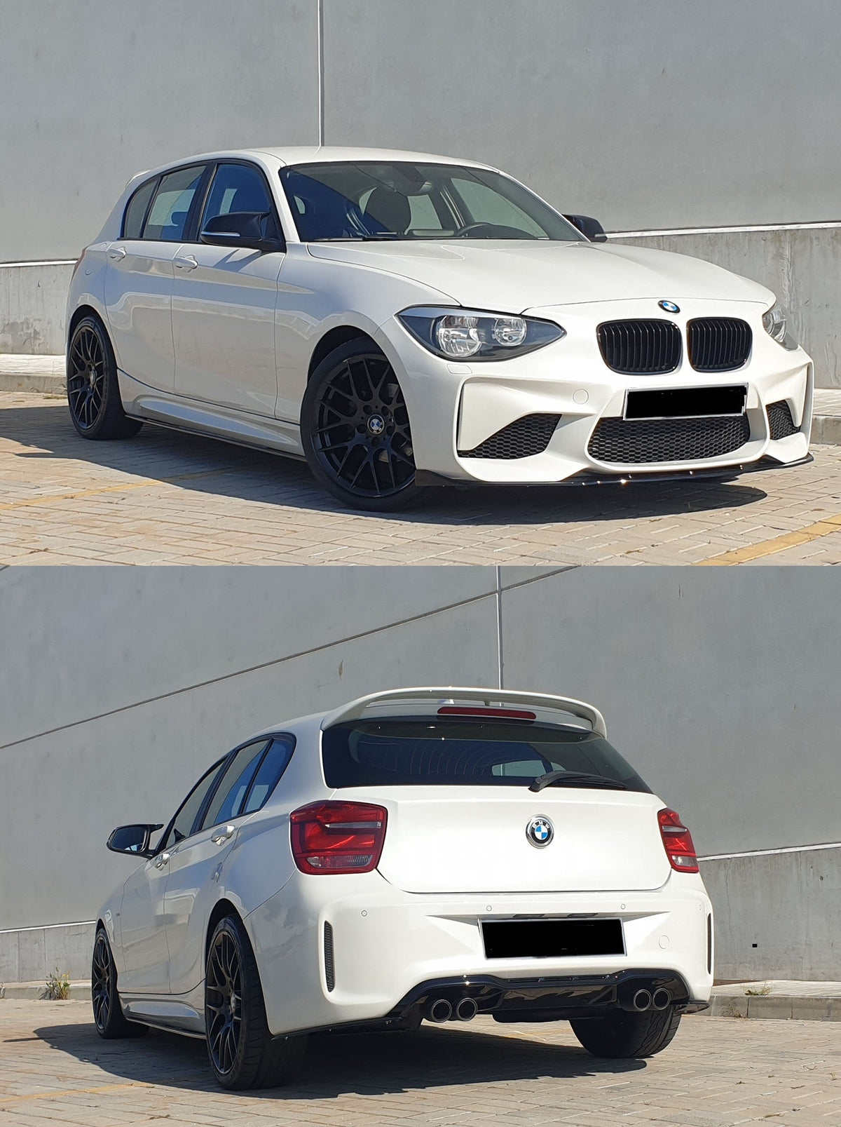 Kit complet BMW Série 1 F20 2011-2015 Look M2 E87 NEUF - MS accessoires Auto