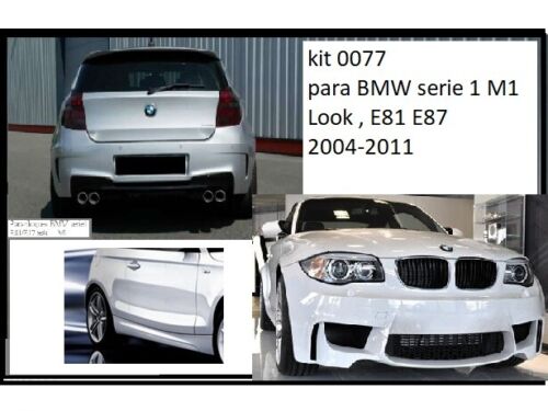 kit complet BMW Serie1 M1 look E81 E87 - MS accessoires Auto