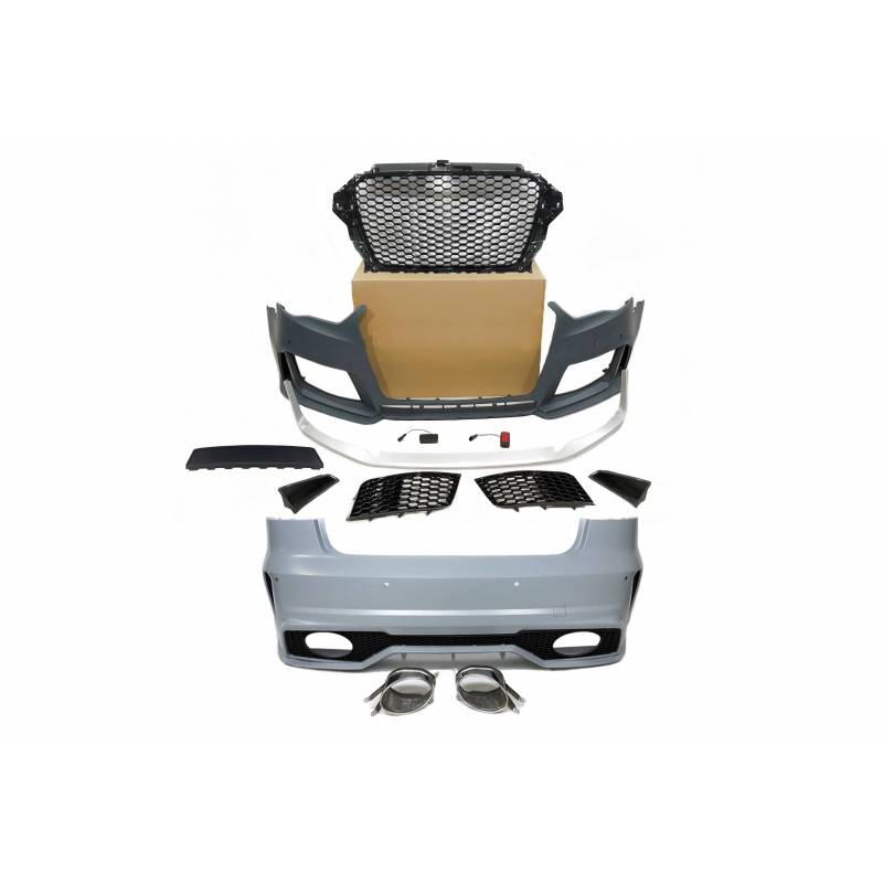 Kit De Carrosserie Audi A3 V8 13-15 Sedan Look RS3 - MS accessoires Auto