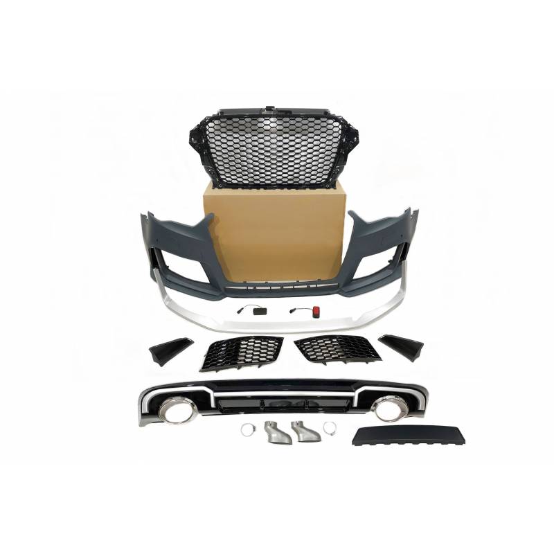 Kit De Carrosserie Audi A3 V8 13-15 Sportback Look RS3 - MS accessoires Auto