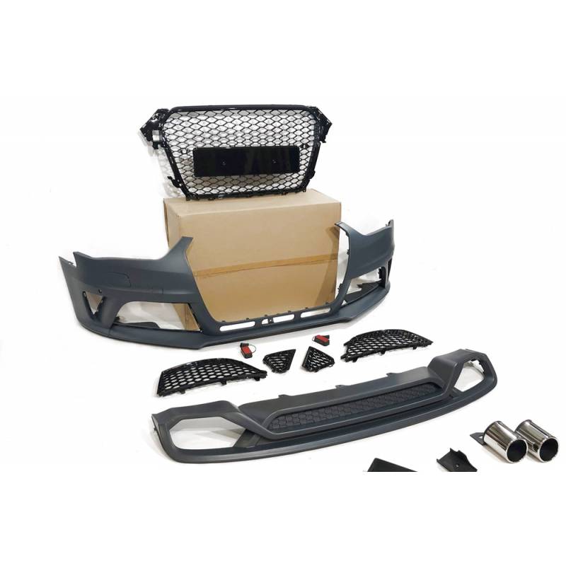 Kit De Carrosserie Audi A4 13-15 B8 Look RS4 ABS - MS accessoires Auto