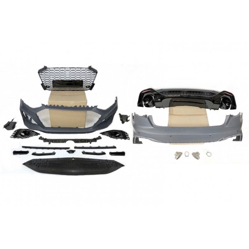 Kit De Carrosserie Audi A4 2020+ Sedan Look RS4 - MS accessoires Auto