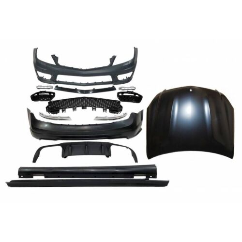 Kit De Carrosserie Mercedes W204 2007-2013 Look AMG Capot - MS accessoires Auto