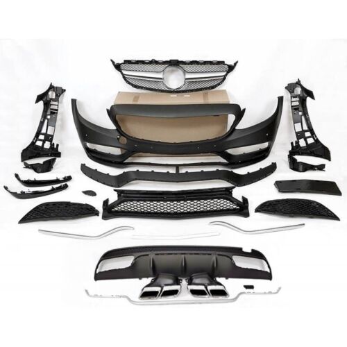 Kit De Carrosserie Mercedes W205 2014-2018 4P / SW Look C63 - MS accessoires Auto