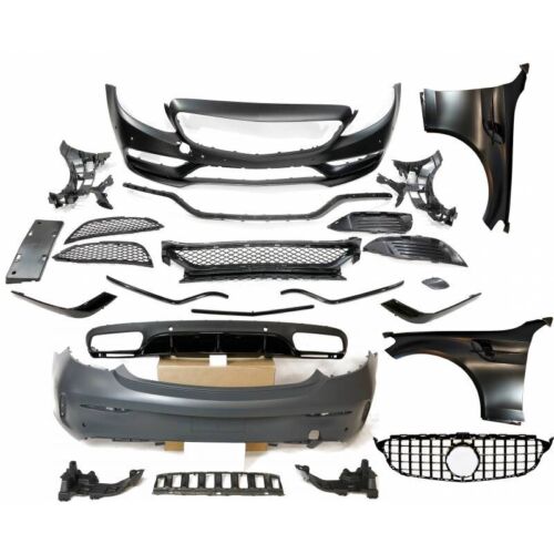 Kit De Carrosserie Mercedes W205 2014-2018 Coupe Look AMG C63 - MS accessoires Auto