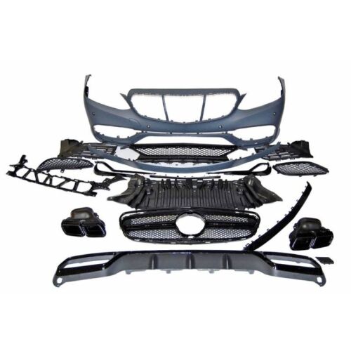 Kit De Carrosserie Mercedes W212 2014-2015 SW / 4P Black series ABS Sensor - MS accessoires Auto