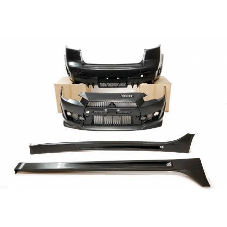 Kit Carrosserie pour Mitsubishi Lancer Evo X 2009-2015 - MS accessoires Auto