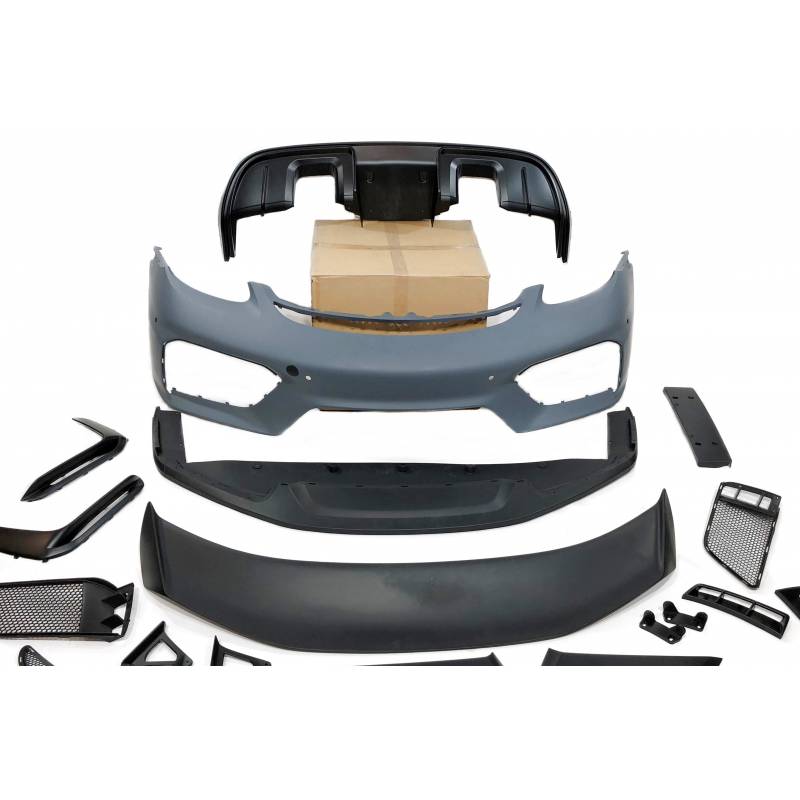 Kit De Carrosserie Porsche Cayman 718 2016-2019 / Boxter Look GT4 - MS accessoires Auto