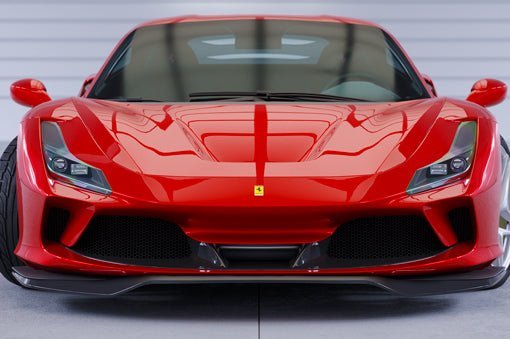 Lame de pare chocs avant avec ABE pour Ferrari F8 Tributo / Spider CSL767 2019 - MS accessoires Auto