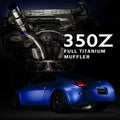 LIGNE D'ÉCHAPPEMENT CATBACK EN TITANE EXPREME Ti TOMEI NISSAN 350Z 2003 - 2009 TYPE-R (SINGLE) - MS accessoires Auto