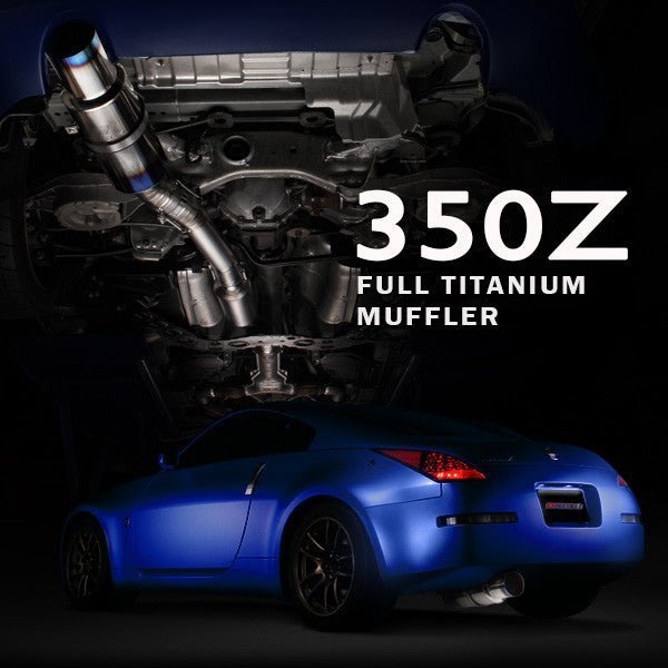 LIGNE D'ÉCHAPPEMENT CATBACK EN TITANE EXPREME Ti TOMEI NISSAN 350Z 2003 - 2009 TYPE-R (SINGLE) - MS accessoires Auto