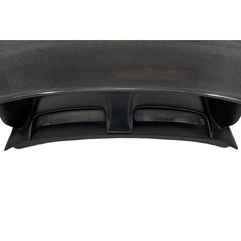Malle Arrière En Fibre Porsche 911 / 997 2005-2008 Look GT2 Avec Aileron Carbone - MS accessoires Auto