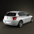 Pare chocs arrière BMW Serie 1 F20 2011 - 2014 - MS accessoires Auto