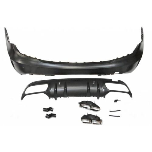 Pare Chocs Arrière Mercedes W204 07-13 2-4P Look W205 C63 - MS accessoires Auto