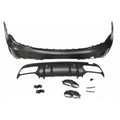 Pare Chocs Arrière Mercedes W204 07-13 2-4P Look W205 C63 - MS accessoires Auto
