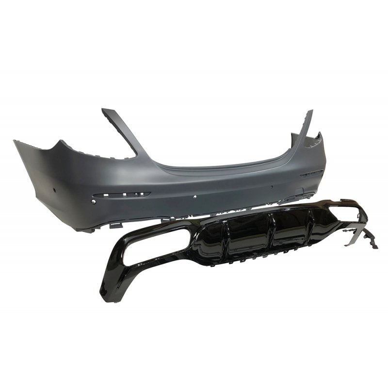 Pare Chocs Arrière Mercedes W213 2016-2019 Look AMG E63 - MS accessoires Auto