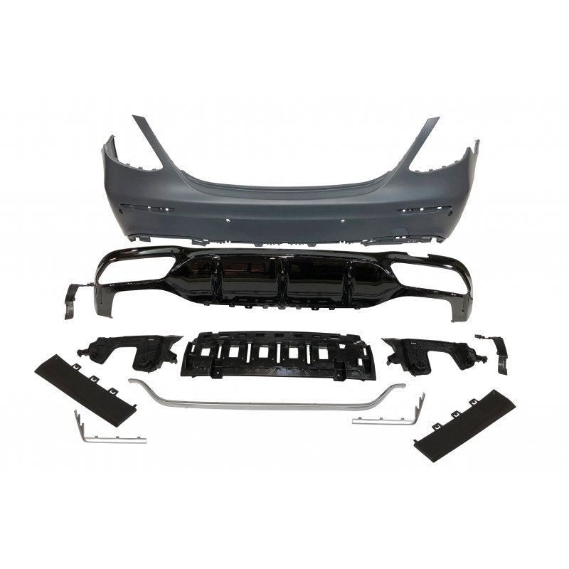 Pare Chocs Arrière Mercedes W213 2016-2019 Look AMG E63 - MS accessoires Auto