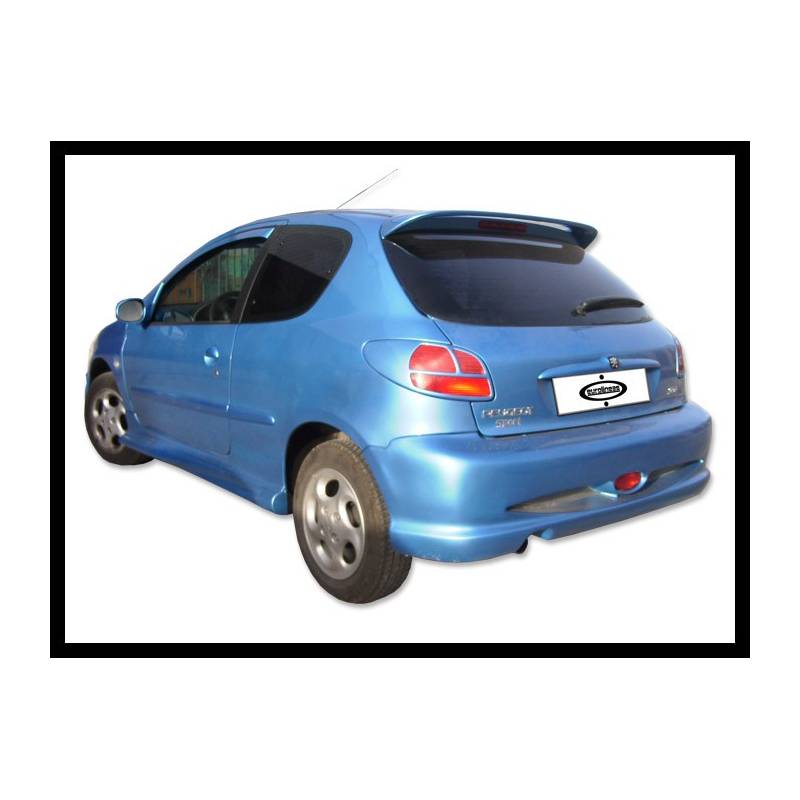 Pare Chocs Arrière Peugeot 206 GT - MS accessoires Auto