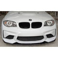 Pare Chocs Avant avec lame BMW Serie 1 E87/ E81/E82/E83 Look M2 Deflecteur - MS accessoires Auto