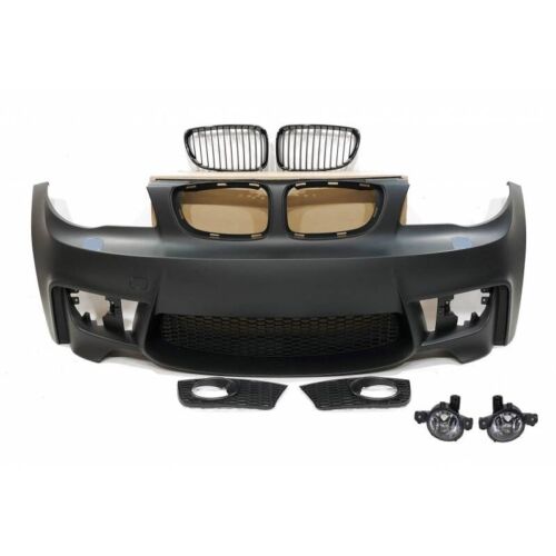 Pare Chocs Avant BMW E82/E88/E87/E81 Look M1 05-11 Antibrouillard - MS accessoires Auto