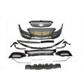 Pare Chocs Avant Mercedes W205 2014-2018 2P / 4P / SW look AMG C63 - MS accessoires Auto
