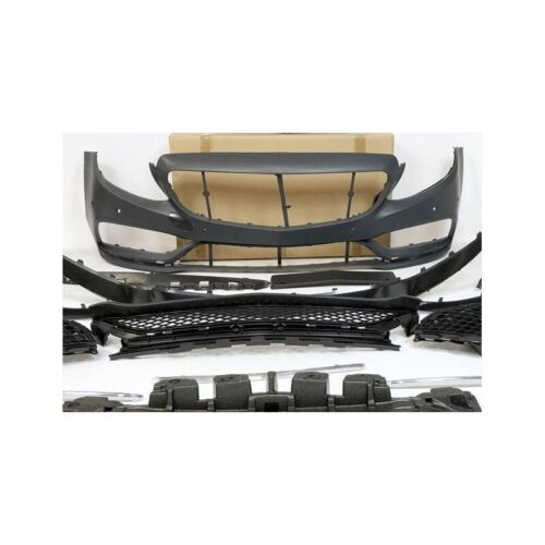 Pare Chocs Avant Mercedes W205 2014-2018 2P / 4P / SW look AMG C63 - MS accessoires Auto