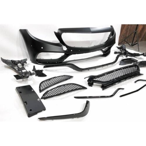 Pare Chocs Avant Mercedes W205 2014-2018 2P / 4P / SW look AMG C63 Déflecteur av - MS accessoires Auto