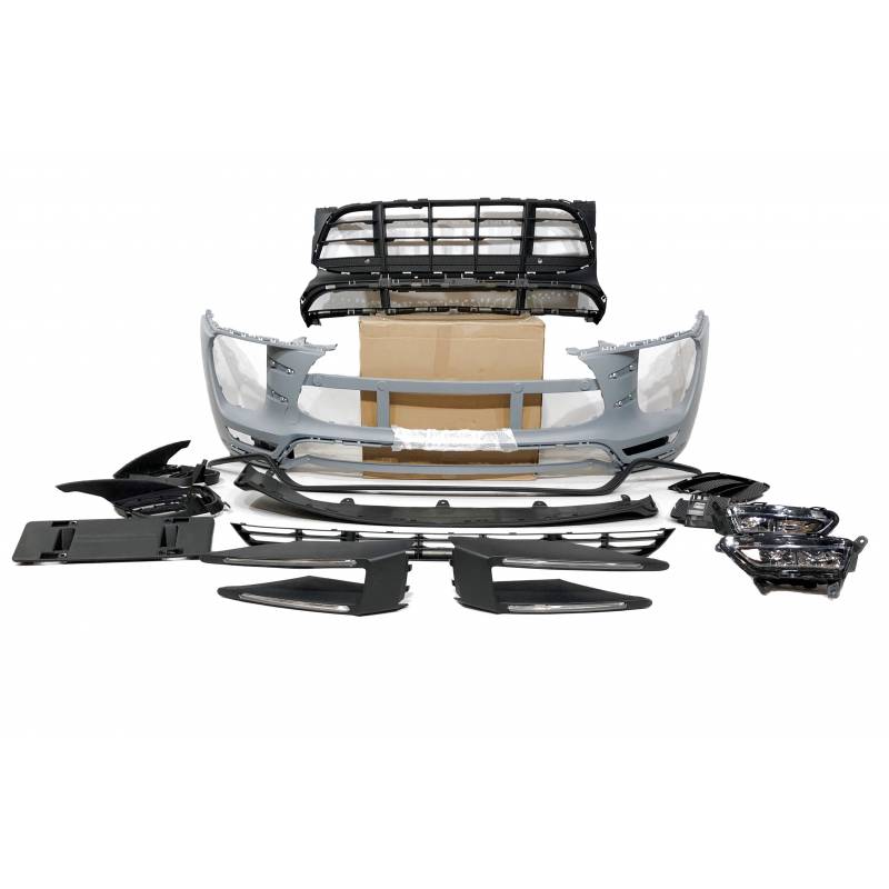 Pare Chocs Avant Porsche Macan 2014-2018 Look Turbo - MS accessoires Auto