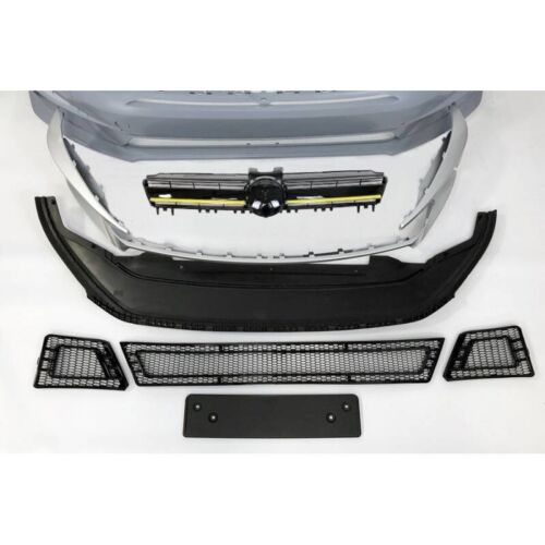 Pare Chocs Avant Volkswagen Golf 7 3/5P look R400 ABS Lave-phare - MS accessoires Auto