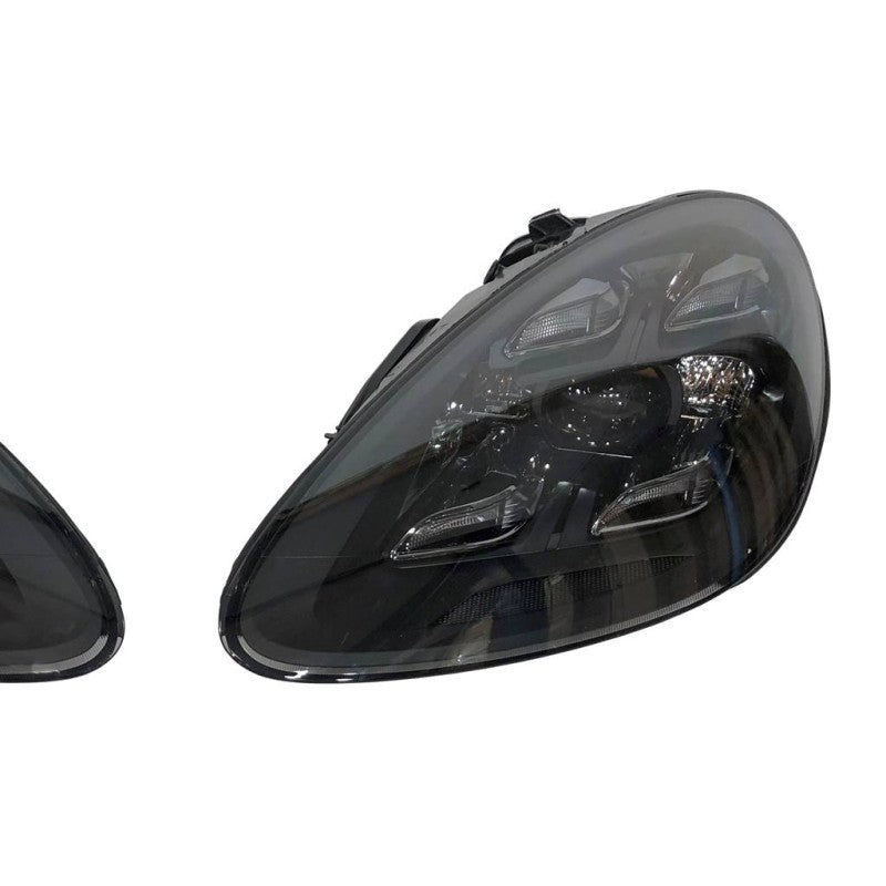 2 Phares Avant pour Porsche Cayenne 958.1 2011-2014 Look 2022 - MS accessoires Auto