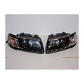 Phare Avant Lumière De Jour Audi A3 '96-02 Mod.II Noir - MS accessoires Auto