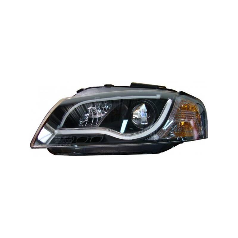 Phare Avant Lumière De Jour Audi A3 Lti 03-08 Noir - MS accessoires Auto