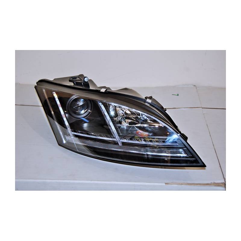 Phare Avant Lumière De Jour Audi TT 06-11 Black - MS accessoires Auto