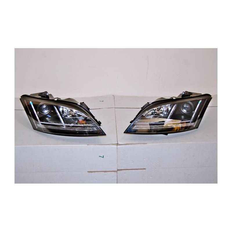 Phare Avant Lumière De Jour Audi TT 06-11 Black - MS accessoires Auto