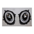 2 Phares Avant pour Mini Cooper R55 / R56 / R57 06-10 L/D Black Lti - MS accessoires Auto