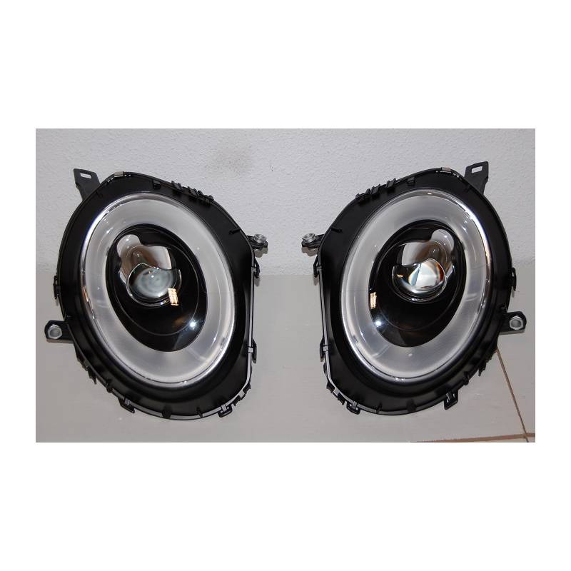 Phare Avant Mini Cooper R55 / R56 / R57 06-10 L/D Black Lti - MS accessoires Auto