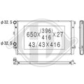 Radiateur de refroidissement moteur DIEDERICHS pour VOLKSWAGEN GOLF PLUS V (5M1, 521), GOLF V (1K1), GOLF VI (5K1), GOLF VI Cabriolet (517) - MS accessoires Auto