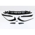 Rajout de Pare chocs Avant Mercedes W176 16-18 Look AMG A45 Noir brillant - MS accessoires Auto
