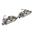 Silencieux d'échappement arrière Droit et Gauche "Sport" Supersprint pour PORSCHE 986 BOXSTER 2.7i '00 - '04 - MS accessoires Auto