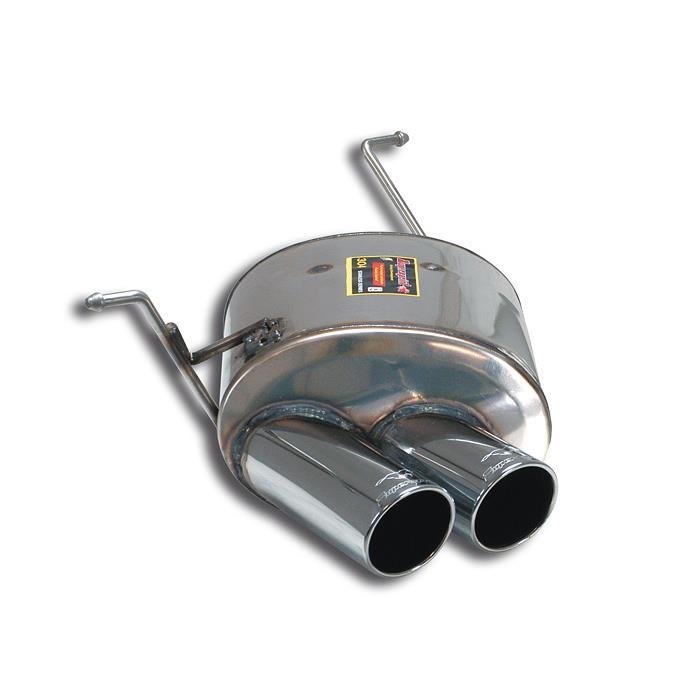 Silencieux d'échappement arrière Supersprint pour BMW E46/5 325ti Compact (Pour conversion moteur N54 Bi-Turbo) - MS accessoires Auto