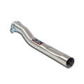 Tube central (suppression du silencieux central d'origine) Supersprint pour BMW E46 323Ci (Cabrio) '98 -> '00 - MS accessoires Auto