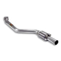 Tube Down pipe Gauche avec Catalyseur métallique Supersprint pour BMW E46 - Tous les modèles (Pour conversion moteur V8 S65) - MS accessoires Auto