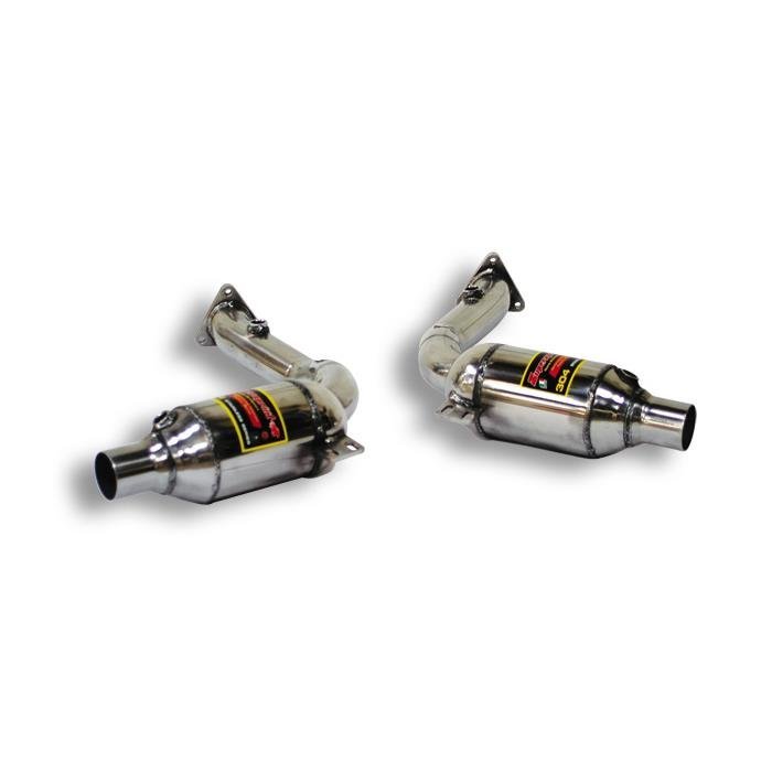Tubes avant avec catalyseurs métalliques Droit et Gauche Supersprint pour PORSCHE 986 BOXSTER 2.5i 96 - 99 - MS accessoires Auto